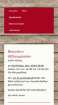 Mobile Screenshot of bistro-miro.de